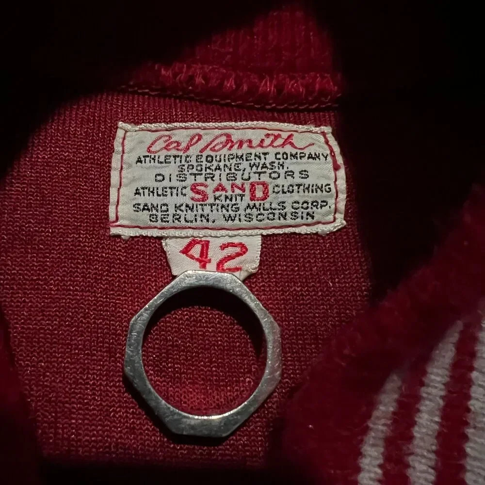 1950s Cal Smith Wool Varsity Jacket 42